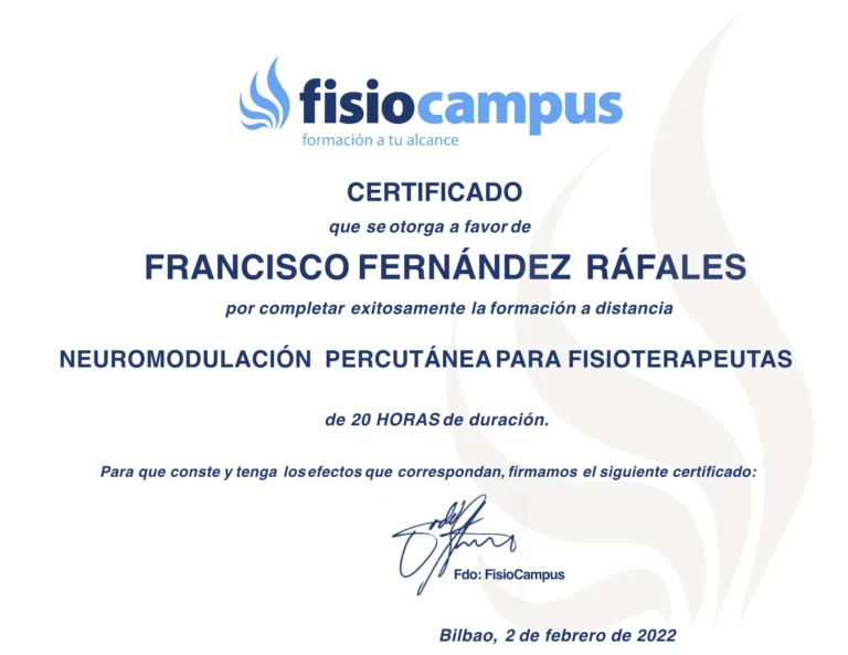 Neuromodulación online